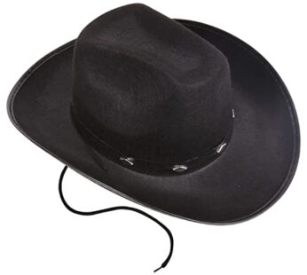 Kangaroo Brown Cowboy Hat for Men & Women – Western Accessory Felt Hats with Pull-On Closu