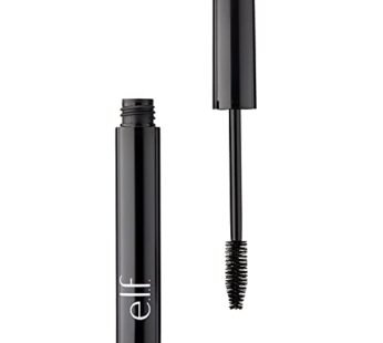 e.l.f. Volume Plumping Mascara, Creates Thicker-looking, Bold & Volumized Lashes, Infused