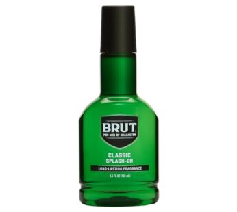 Brut Splash-on Classic Scent for Men, 3.5 Oz