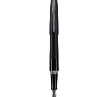 Pilot Metropolitan Collection Fountain Pen, Black Barrel, Classic Design, Medium Nib, Blac