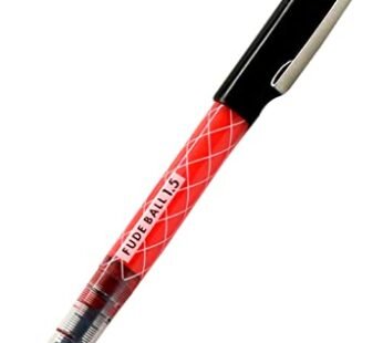 OHTO Fude 1.5mm Ballpoint Pen, Red (CFR-150FB-Red), Black