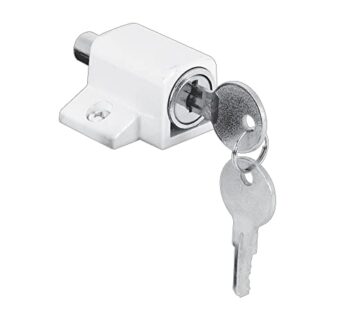 Prime-Line U 9862 Sliding Door Keyed Lock, Push-In   Replace Broken Parts and Add Addition