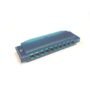 Hohner - Clearly Colorful Harmonica - 10 Hole - Key of C - Blue