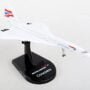 Daron Worldwide Trading Postage Stamp British Airways Concorde Vehicle (1/350 Scale), Whit