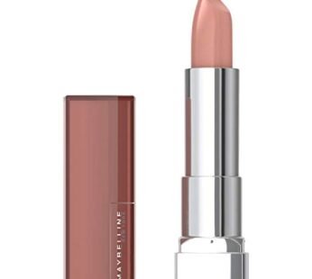 Maybelline Color Sensational Lipstick, Lip Makeup, Cream Finish, Hydrating Lipstick, Nude