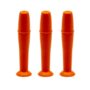 DMV Ultra Hard Contact Lens Remover (Orange, 3 Count (Pack of 1))