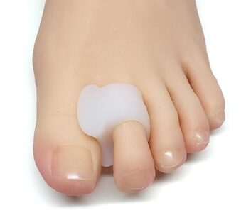 ZenToes Gel Toe Separators for Overlapping Toes, Bunions, Big Toe Alignment, Corrector and