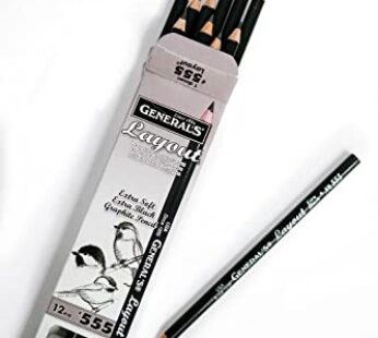 General’s Layout Pencil, Extra Black Graphite, Box of 1 Dozen (555)