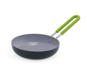 GreenPan Mini Healthy Ceramic Nonstick, 5″ Square Egg Pan, PFAS-Free, Dishwasher Safe, Sta