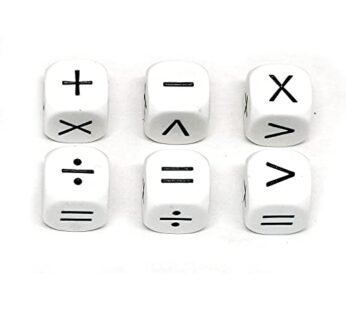 Koplow Games Operators Dice Learning Aid Classroom Accessories Multicolor, Standard (15mm