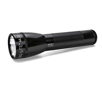Maglite ML25LT LED 2-Cell C Flashlight, Black