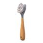 Full Circle Tenacious C Bamboo Dish Brush and Scraper - Kitchen Cleaning Tool Set for Cast