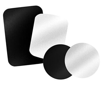 Tryone Metal Plate for Magnetic Car Mount 4 Pack Disc with 3M Adhesive Compatible with Pho