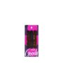 GOODY Classics Rounded Hair Barrette, Black & Tortoise, 3 Count