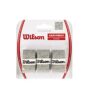WILSON Advantage Tennis Racquet Over Grip (Pack of 3), Grey