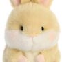 Aurora  Round Rolly Pet  Lively Bunny  Stuffed Animal - Adorable Companions - On-The-Go Fu