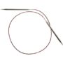 ChiaoGoo Red Lace Circular 32 inch (81cm) Stainless Steel Knitting Needle Size US 1.5 (2.5