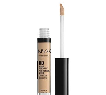 NYX PROFESSIONAL MAKEUP HD Studio Photogenic Concealer Wand, Medium Coverage – Medium