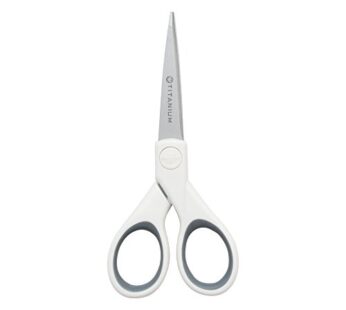 Westcott 5″ Straight Titanium Bonded Craft Scissors with Micro Tip