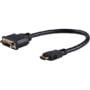 StarTech.com HDMI Male to DVI Female Adapter - 8in - 1080p DVI-D Gender Changer Cable (HDD