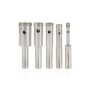 NEIKO 00823A Diamond Hole Saw, 5 Pc Diamond Drill Bit Set, 5/32 1/2-Inch Hollow Core, 1/4-