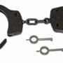 Smith and Wesson Model 100M Melonite Finish Handcuffs