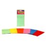 Hygloss Products Library Checkout Cards   Bright Colored Due Date Note Cards - 3 x 5 Inche