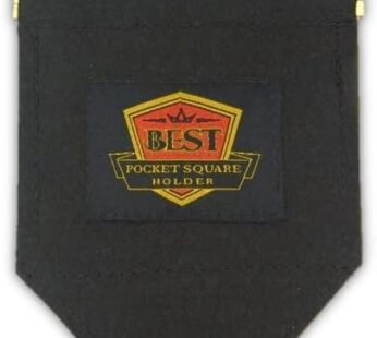 Best Pocket Square Holder, Black, Size One Size