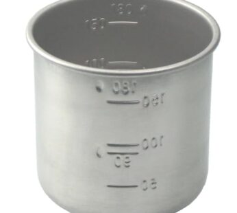 Daiso Japanese Rice Measuring Cup(180cc = 1 Gou Cup) Stainless Steel