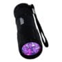 HQRP Professional 365 nM 9 LED Leak Detection Blacklight Flashlight Plus Sun Meter