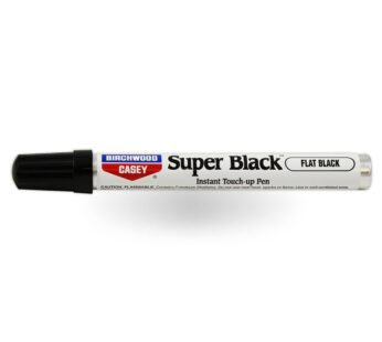 Birchwood Casey Long-Lasting Fast-Drying Super Black Touch-Up Pen for Deep Scratches and W