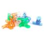 uxcell Plastic Office Stationery Documents Binder Clips Clamp 12 Pcs Multicolor