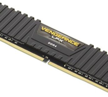 Corsair CMK8GX4M1A2666C16 Vengeance LPX 8GB (1x8GB) DDR4 DRAM 2666MHz (PC4-21300) C16 Memo