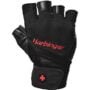 Harbinger Pro Wristwrap Workout Workout Weightlifting Gloves with Vented Cushioned Leather