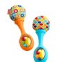 Fisher-Price Newborn Toys Rattle 'n Rock Maracas, Set of 2 Soft Musical Instruments for Ba
