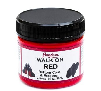 Angelus Walk on Red Paint Restorer