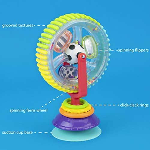 Sassy Wonder Wheel Activity Center - Image 7
