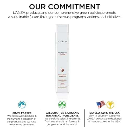 L'ANZA Healing Volume Thickening Shampoo, Boosts Shine, Volume, and Thickness for Fine and - Image 4