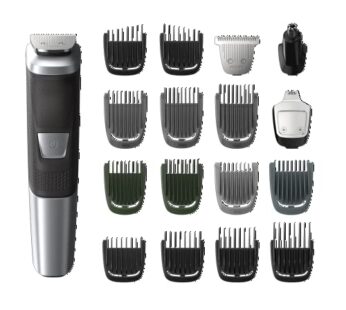 Philips Norelco Multigroomer All-in-One Trimmer Series 5000, 18 Piece Mens Grooming Kit, f