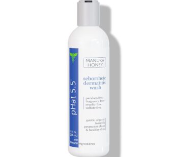 Seborrheic & Atopic Dermatitis Gentle Face Wash with Manuka Honey – Natural & Organic Face