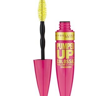 Maybelline New York Volum’ Express Pumped Up! Colossal Waterproof Mascara, Classic Black,