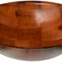 Winco WWB-12 12" Woven Wood Salad Bowl