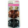 Scunci Wingless Octopus Jaw Clip,unisex, Colors may vary, 2-Pieces per Pack (1-Pack)