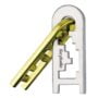 BePuzzled |Keyhole Hanayama Metal Brainteaser Puzzle Mensa Rated Level 4, for Ages 12 and