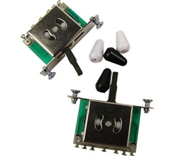 Musiclily Imported Style Metric 5 Way Guitar Toggle Switch Pickup Selector for Fender Tele