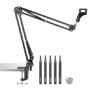 Neewer Microphone Arm Stand, Suspension Boom Scissor Mic Arm Stand with 3/8  to 5/8  Screw