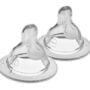 MAM Bottle Nipples Medium Flow Nipple Level 2, for 2+ Months, SkinSoft Silicone Nipples fo
