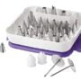 Wilton Piping Tip Set for Cake & Cupcake Decorating, 55-Piece with Carrying Case