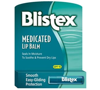 Blistex Medicated Stick, Blistex Medicated Stick, 0.15 Ounce (Pack of 3)