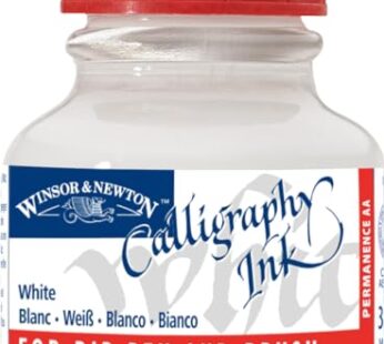 Winsor & Newton 1110702 Calligraphy Ink 30ml Bottle-White